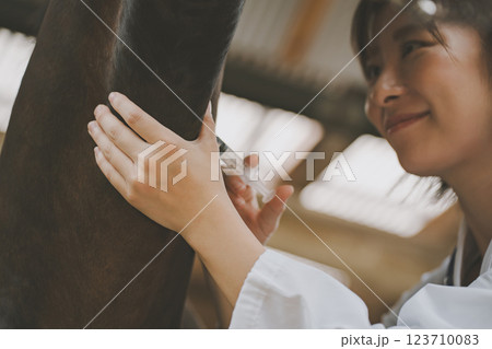 involved with horses 123710083