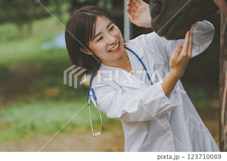 involved with horses 123710089