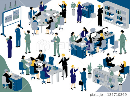 ビジネスシーン 123710269