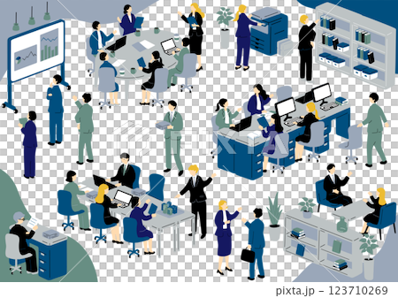 ビジネスシーン 123710269