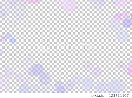 Soap bubbles, bokeh, frame background material, purple 123711107