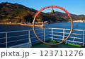 船から見た海の風景 123711276