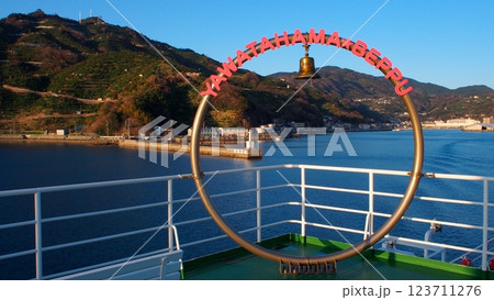 船から見た海の風景 123711276