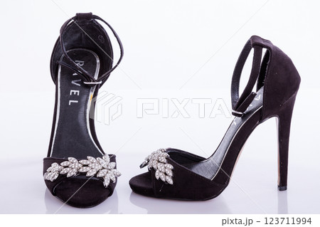 summer sandals on a background 123711994