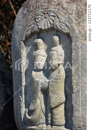 安曇野穂高　等々力の道祖神 123712176