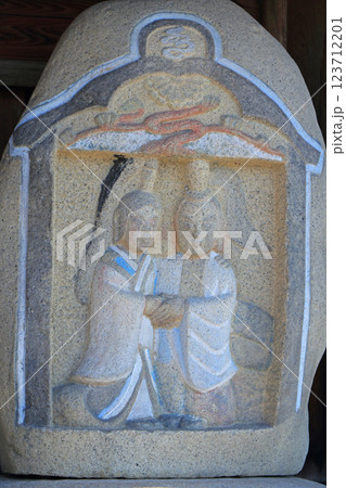 安曇野穂高　等々力の道祖神 123712201