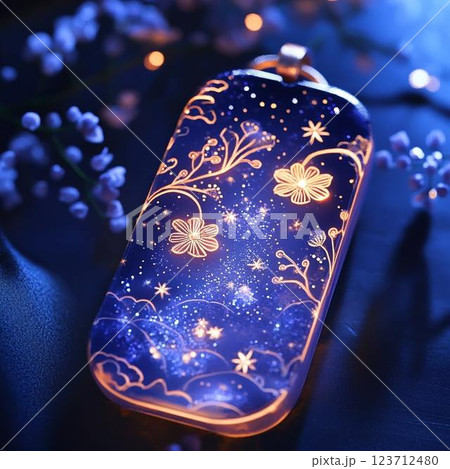 着物の前に置かれた草履 123712480