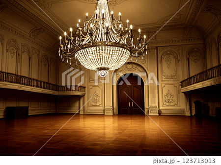 背景 ダンスホール 背景 ダンスホール 123713013