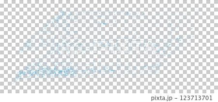 Separate light blue crayon brush strokes on transparent background. Separate light blue crayon brush strokes on transparent background. 123713701