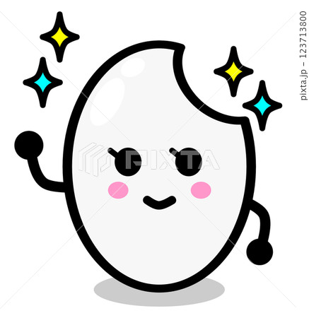 日本食で主食となる新米で美味しいお米のイラスト 日本食で主食となる新米で美味しいお米のイラスト 123713800