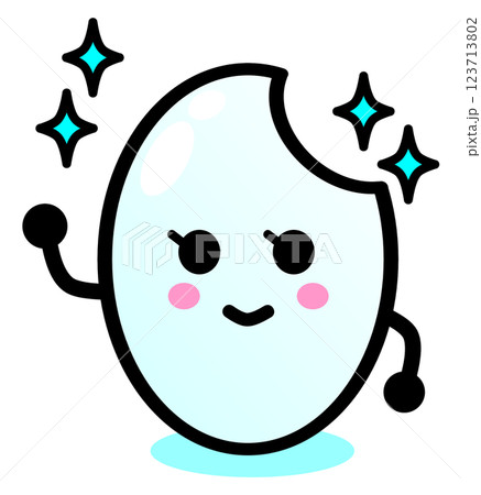 日本食で主食となる新米で美味しいお米のイラスト 123713802