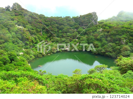 夏の大船山御池(くじゅう連山・竹田市) 夏の大船山御池(くじゅう連山・竹田市) 123714024