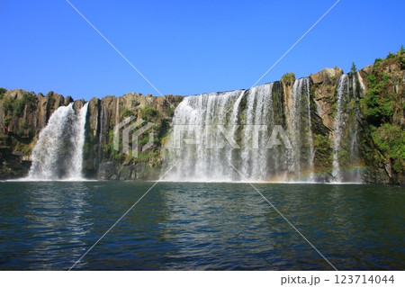 夏の原尻の滝(豊後大野市) 夏の原尻の滝(豊後大野市) 123714044