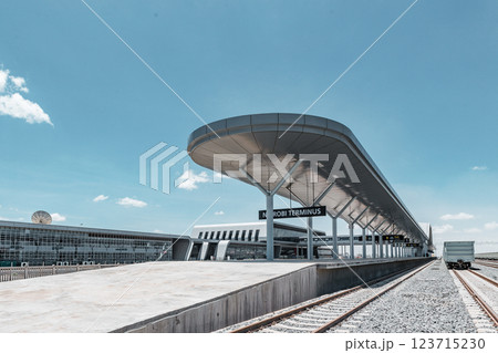 Mombasa Nairobi Standard Gauge Railway, completed in 2017, was built as the first phase of the Kenya Standard Gauge Railway. It is a standard gauge railway in Kenya that connects the large Indian Ocea 123715230