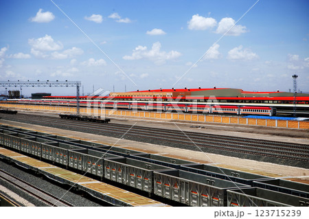 Mombasa Nairobi Standard Gauge Railway, completed in 2017, was built as the first phase of the Kenya Standard Gauge Railway. It is a standard gauge railway in Kenya that connects the large Indian Ocea 123715239