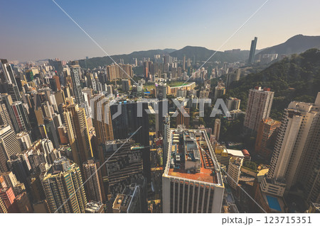 Dec 19 2024 Hong Kong City Skyline Urban Architecture Landscape Buildings 123715351