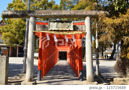 埼玉県東松山市箭弓町 国の重要文化財 箭弓稲荷神社内穴宮稲荷 埼玉県東松山市箭弓町 国の重要文化財 箭弓稲荷神社内穴宮稲荷 123715689