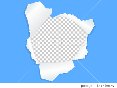 Perforated paper, background frame 123716675