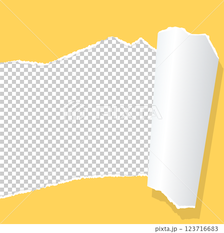 Torn paper, background frame, square size Torn paper, background frame, square size 123716683