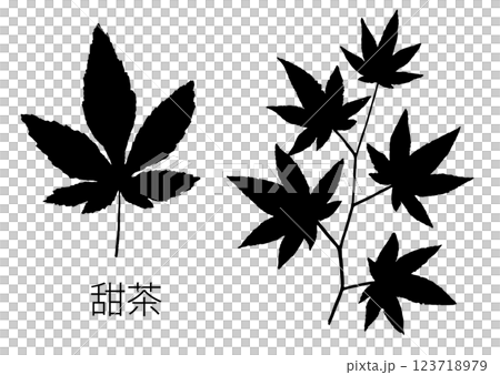 Sweet tea silhouette illustration 123718979