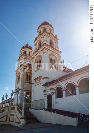 Church Iglesia de guascas, Guasca, Cundinamarca department, Colombia. 123719937