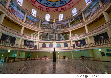 Interior of Replica of Taj Mahal, Bioparque Wakata, Tocancipa municipality of the Metropolitan Area of Bogota, Colombia. Interior of Replica of Taj Mahal, Bioparque Wakata, Tocancipa municipality of the Metropolitan Area of Bogota, Colombia. 123719956