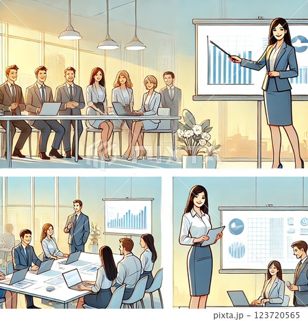 ビジネスシーン 123720565
