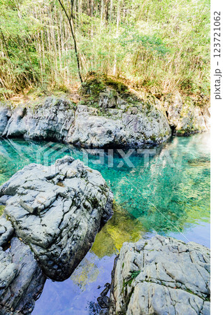 ＜長野＞阿寺渓谷　狸ヶ淵 123721062