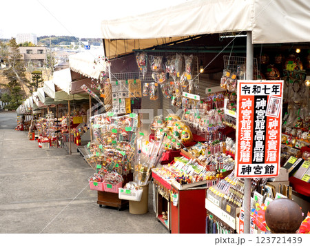 成田山新勝寺境内の土産物店　千葉県 123721439
