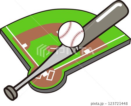 スタジアム_野球場 123721448