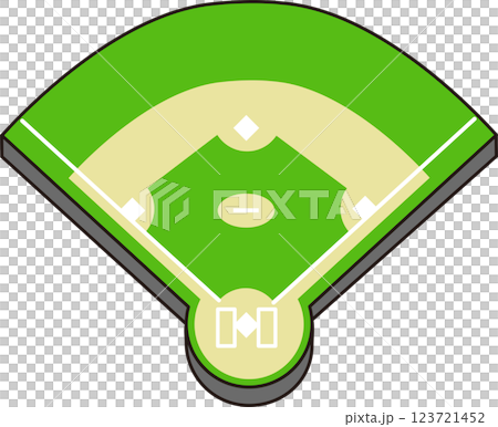 スタジアム_野球場 123721452