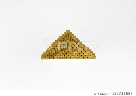 金 金塊 純金 金 金塊 純金 123721687