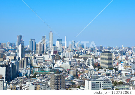 都市風景　東京　池袋 123722068