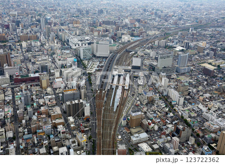 岡山駅空撮 岡山駅空撮 123722362