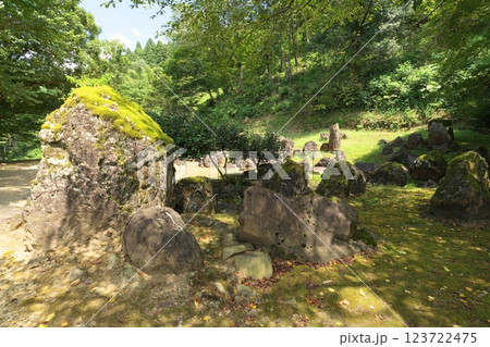 一乗谷朝倉氏遺跡　湯殿跡庭園 123722475