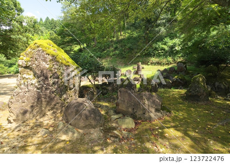 一乗谷朝倉氏遺跡　湯殿跡庭園 123722476