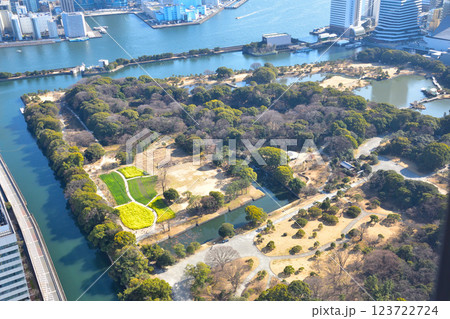 東京湾岸　浜離宮恩賜庭園 123722724
