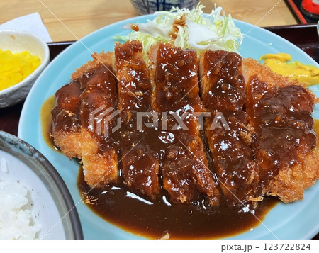 味噌カツ定食　本日の定食　味噌カツ定食 123722824