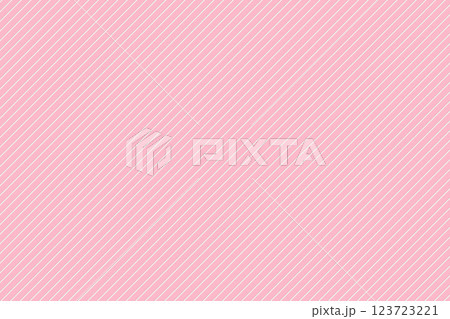 斜めになった細い白色の線とピンクのボーダー模様 123723221