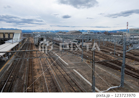 新前橋駅に隣接する高崎車両センター 123723970