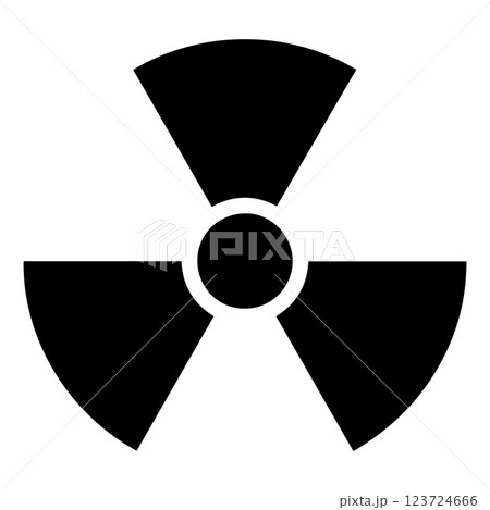 nuclear bomb icon vectors illustration 123724666