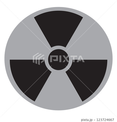 nuclear bomb icon vectors illustration 123724667