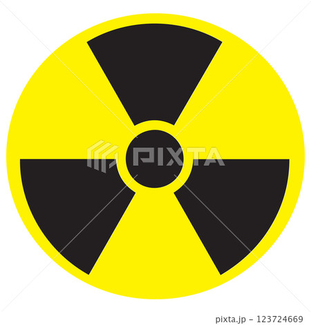nuclear bomb icon vectors illustration 123724669