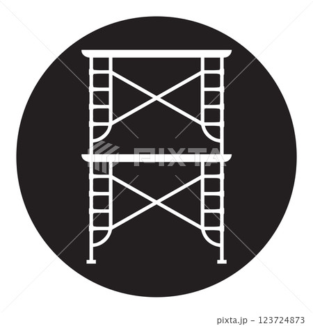scaffolding vector illustration symbol design 123724873