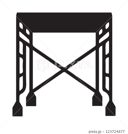 scaffolding vector illustration symbol design 123724877