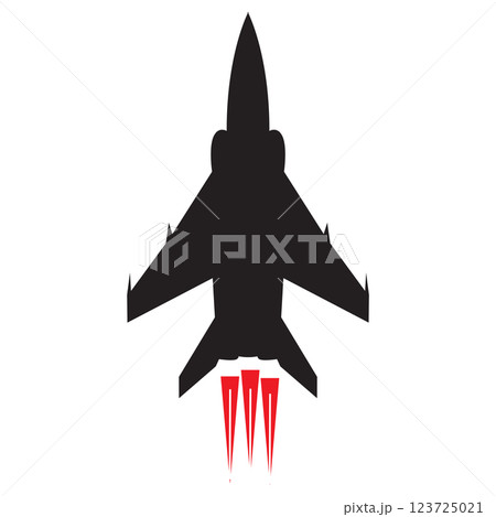 fighter plane icon vectors illustration symbol design fighter plane icon vectors illustration symbol design 123725021