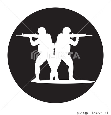 sniper vector illustration symbol design 123725041