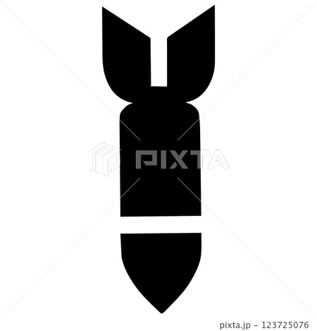 missile and rocket icon vector illustration 123725076