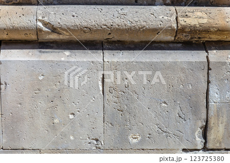 Stone wall texture background 123725380