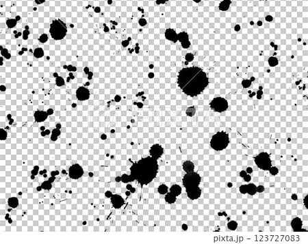 Monochrome background of splattered ink Monochrome background of splattered ink 123727083